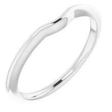 Charger l'image dans la galerie, Sterling Silver Band for 5x3 mm Emerald Ring
