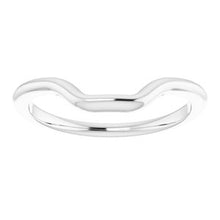 Charger l'image dans la galerie, Sterling Silver Band for 10x8 mm Emerald Ring
