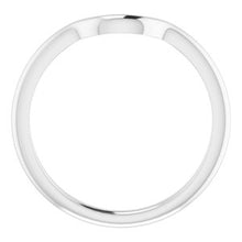 Charger l'image dans la galerie, Sterling Silver Band for 7.4 mm Round Ring
