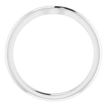 Charger l'image dans la galerie, Sterling Silver Band for 5x3 mm Pear Ring
