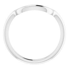 Charger l'image dans la galerie, Sterling Silver Band for 14 mm Cushion Ring

