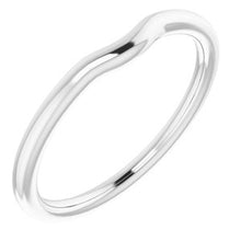 Charger l'image dans la galerie, Sterling Silver Band for 4.4 mm Round Ring
