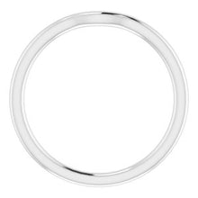 Charger l'image dans la galerie, Sterling Silver Band for 4.4 mm Round Ring
