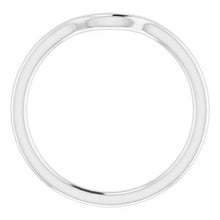 Charger l'image dans la galerie, Sterling Silver Band for 5.8 mm Round Ring
