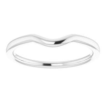 Charger l'image dans la galerie, Sterling Silver Band for 5.8 mm Round Ring
