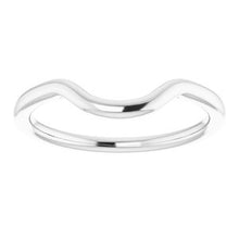 Charger l'image dans la galerie, Sterling Silver Band for 8.2 mm Round Ring
