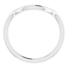 Charger l&#39;image dans la galerie, Sterling Silver Band for 14 mm Round Ring
