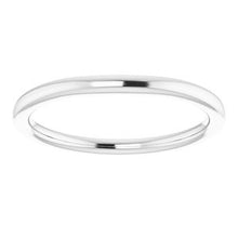 Charger l'image dans la galerie, Sterling Silver Band for 5x3 mm Oval Ring
