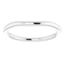 Charger l'image dans la galerie, Sterling Silver Band for 6x4 mm Oval Ring

