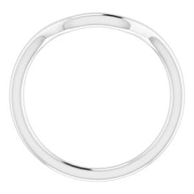 Charger l'image dans la galerie, Sterling Silver Band for 12x10 mm Oval Ring
