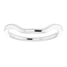 Charger l'image dans la galerie, Sterling Silver Band for 12x10 mm Oval Ring
