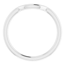 Charger l'image dans la galerie, Sterling Silver Band for 7 mm Cushion Ring
