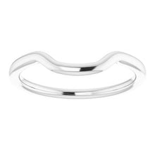Charger l'image dans la galerie, Sterling Silver Band for 8 mm Cushion Ring
