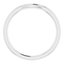 Charger l'image dans la galerie, Sterling Silver Band for 5 mm Cushion Ring
