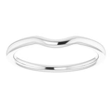 Charger l'image dans la galerie, Sterling Silver Band for 5 mm Cushion Ring

