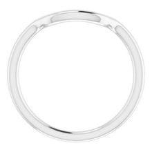Load image into Gallery viewer, Sterling Silver Band for 10 mm Cushion Ring
