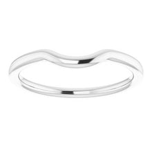 Charger l'image dans la galerie, Sterling Silver Band for 6 mm Cushion Ring

