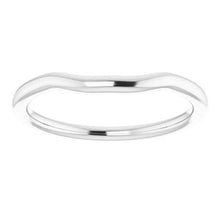 Charger l'image dans la galerie, Sterling Silver Band for 7x5 mm Emerald Ring
