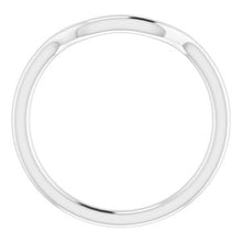 Charger l'image dans la galerie, Sterling Silver Band for 9x7 mm Emerald Ring
