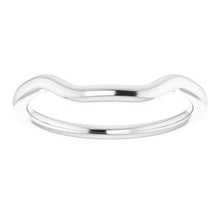 Charger l'image dans la galerie, Sterling Silver Band for 9x7 mm Emerald Ring
