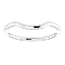 Charger l'image dans la galerie, Sterling Silver Band for 6 mm Square Ring
