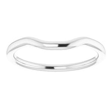 Charger l'image dans la galerie, Sterling Silver Band for 5.5 mm Square Ring
