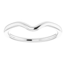 Charger l'image dans la galerie, Sterling Silver Band for 7x3.5 mm Marquise Ring
