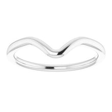 Charger l'image dans la galerie, Sterling Silver Band for 9x4.5 mm Marquise Ring
