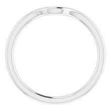 Charger l'image dans la galerie, Sterling Silver Band for 6x4 mm Pear Ring

