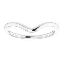 Charger l'image dans la galerie, Sterling Silver Band for 10x7 mm Pear Ring

