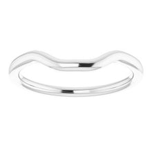 Charger l'image dans la galerie, Sterling Silver Band for 6.5 mm Square Ring
