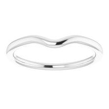 Load image into Gallery viewer, Sterling Silver Band for 5.5x3.5 mm Pear Ring
