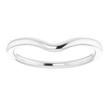 Charger l'image dans la galerie, Sterling Silver Band for 8x5 mm Pear Ring
