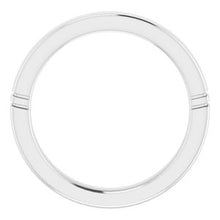 Charger l'image dans la galerie, Sterling Silver Band for 5.8 mm Round Ring
