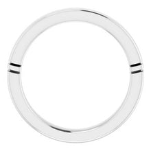 Charger l'image dans la galerie, Sterling Silver Band for 9 mm Square Ring
