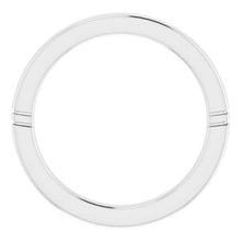 Charger l'image dans la galerie, Sterling Silver Band for 4.8 mm Round Ring
