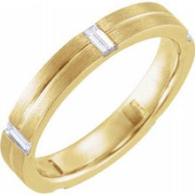 Load image into Gallery viewer, 14K Yellow 5/8 CTW Diamond Band Size 7.5
