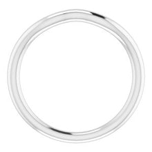 Load image into Gallery viewer, Sterling Silver Band for 9 mm Round Ring
