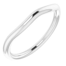 Charger l'image dans la galerie, Sterling Silver Band for 14 mm Round Ring
