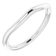 Charger l'image dans la galerie, Sterling Silver Band for 15 mm Round Ring

