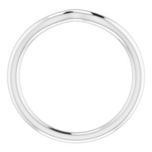 Load image into Gallery viewer, Sterling Silver Band for 7x5 mm Oval Ring
