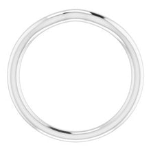 Load image into Gallery viewer, Sterling Silver Band for 9x7 mm Oval Ring
