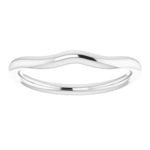 Load image into Gallery viewer, Sterling Silver Band for 8 mm Cushion Ring
