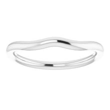 Load image into Gallery viewer, Sterling Silver Band for 9 mm Cushion Ring
