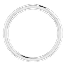 Charger l'image dans la galerie, Sterling Silver Band for 10 mm Cushion Ring
