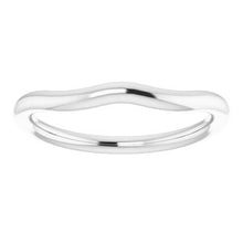 Charger l'image dans la galerie, Sterling Silver Band for 10 mm Cushion Ring
