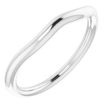 Load image into Gallery viewer, Sterling Silver Band for 11 mm Cushion Ring
