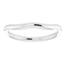 Load image into Gallery viewer, Sterling Silver Band for 13 mm Cushion Ring
