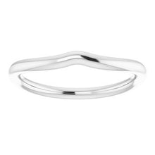 Load image into Gallery viewer, Sterling Silver Band for 5x3 mm Emerald Ring
