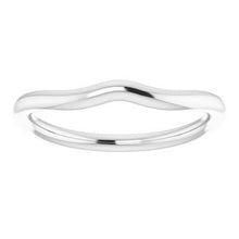 Charger l'image dans la galerie, Sterling Silver Band for 7x5 mm Emerald Ring
